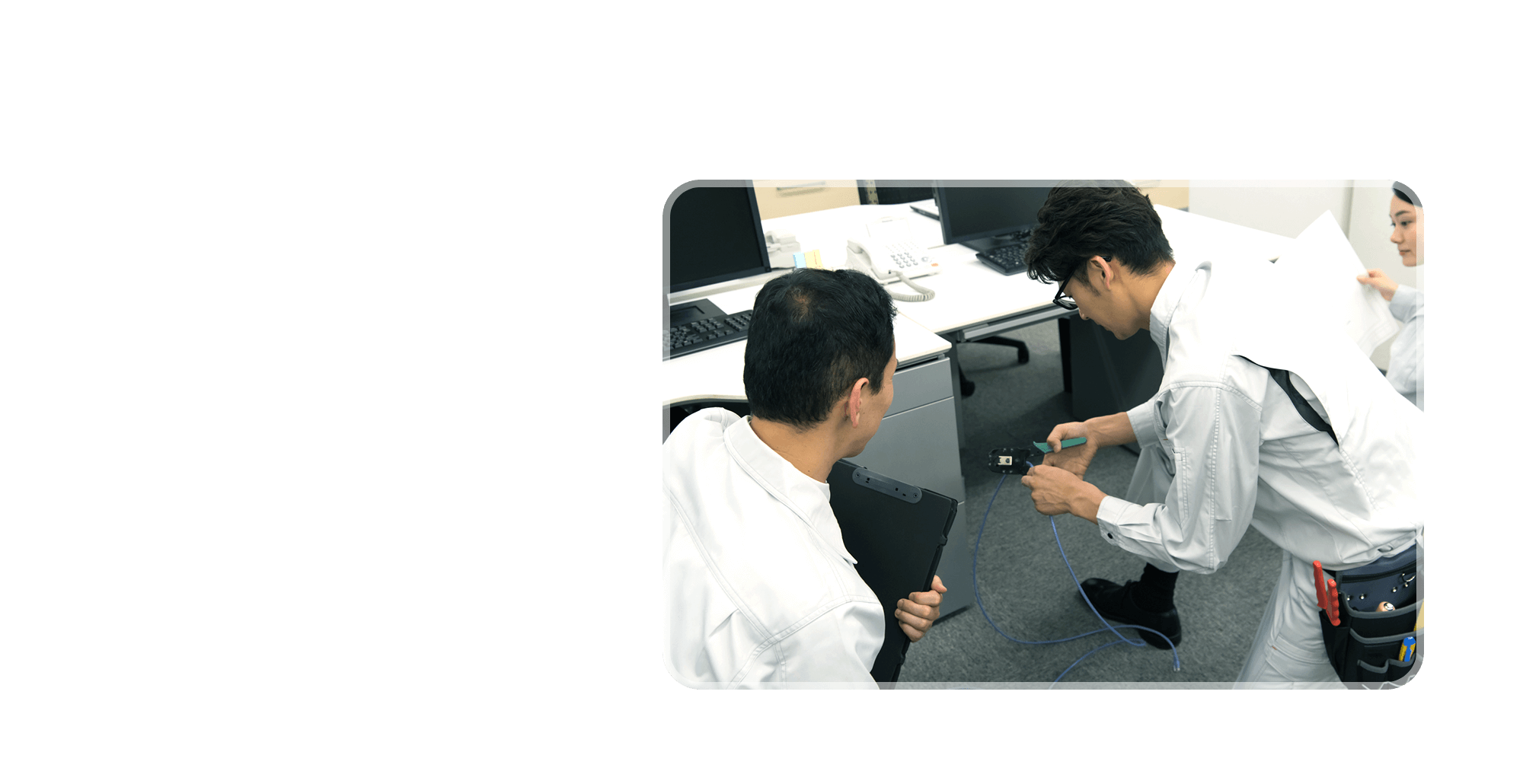 確かな技術で、通信システムの“つながり”を支える。